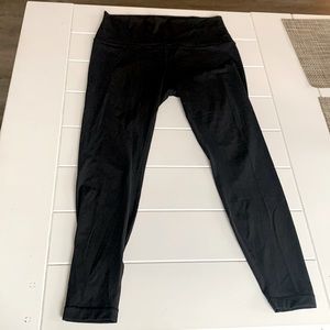 Lululemon WunderUnder black leggings. Size 14, brand new no tags.
